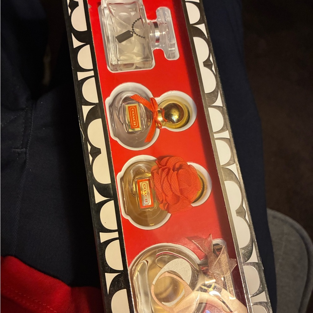 Mini Perfume & Accessory Gift Set - Orange Accents